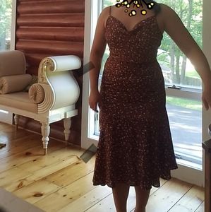 Strappy Midi Length Dress